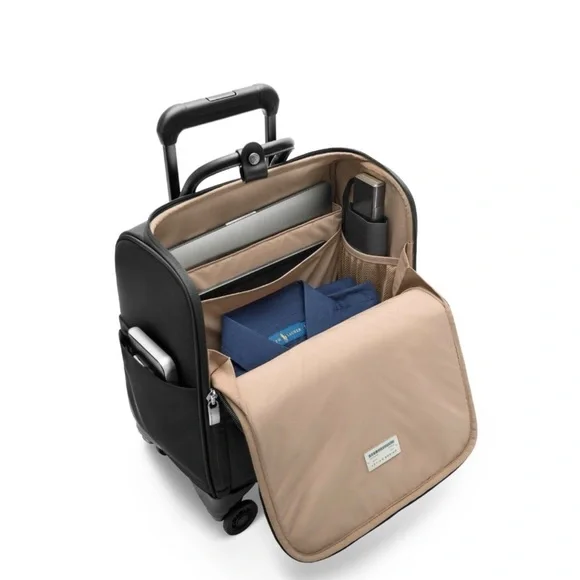 Briggs & Riley Black 4 wheel under seat carry-on - Picture 4 of 14